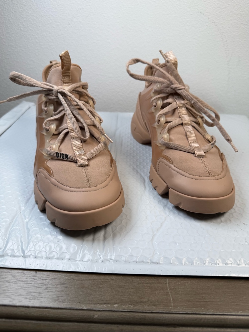 Dior Nude Chunky Lace-Up Women's Sneakers